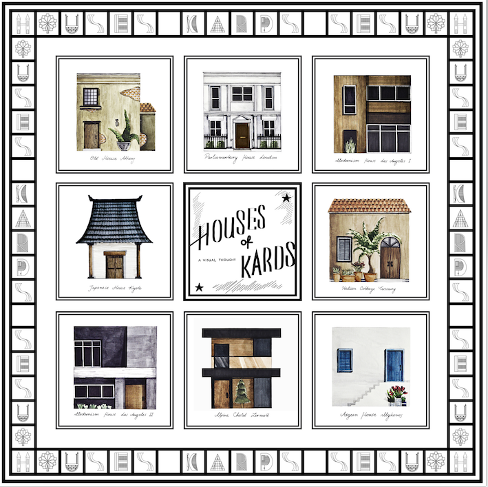 Houses of Kards // An Ode to Square//White