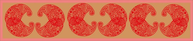 Paisley Chic Red