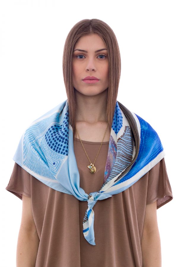 ALLSAINTS UK: Womens Leila Scarf Dress (purple)